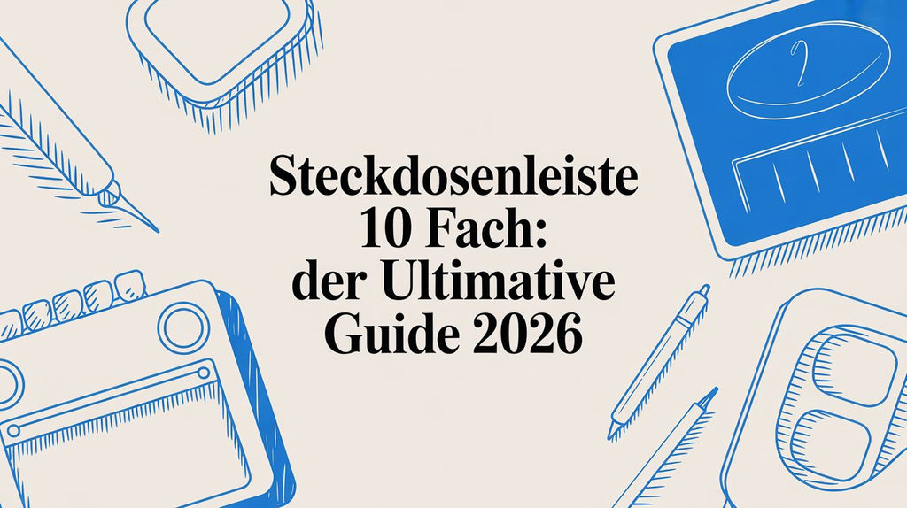 Steckdosenleiste 10 fach: Der ultimative Guide 2026