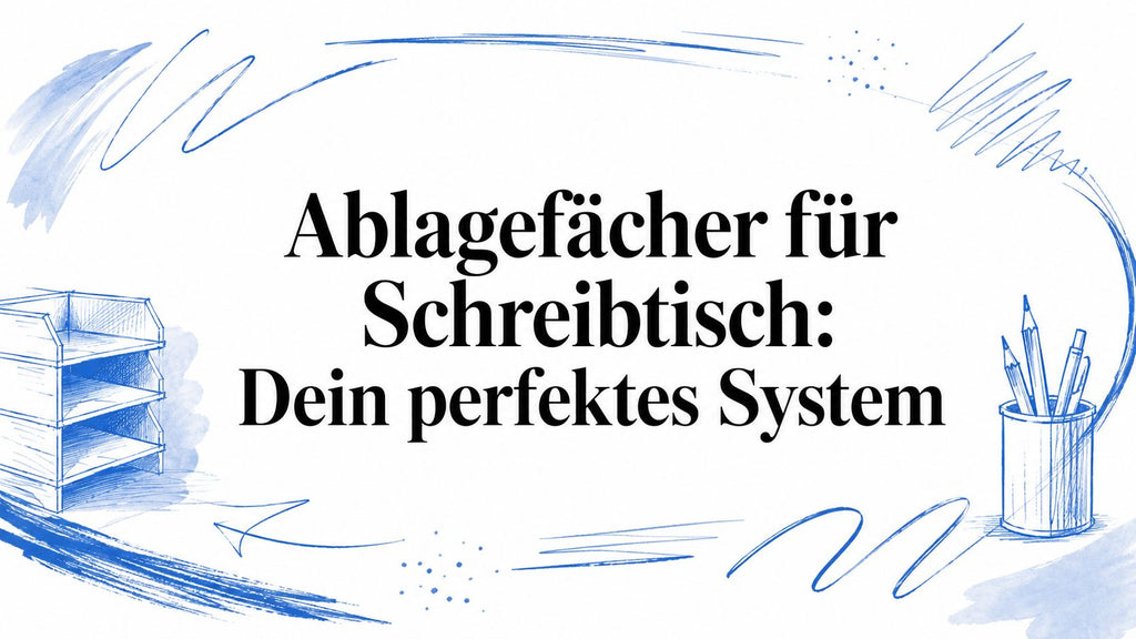Ablagefächer für Schreibtisch: Dein perfektes System