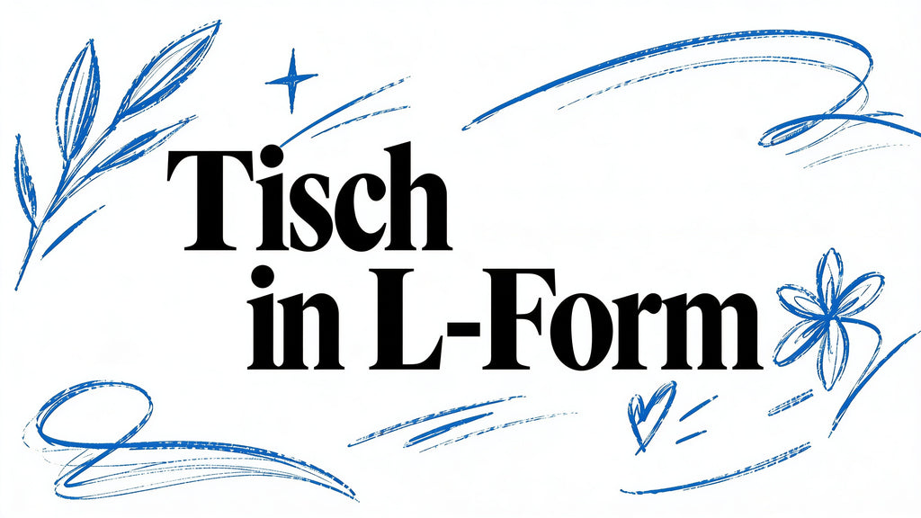 Tisch in l form