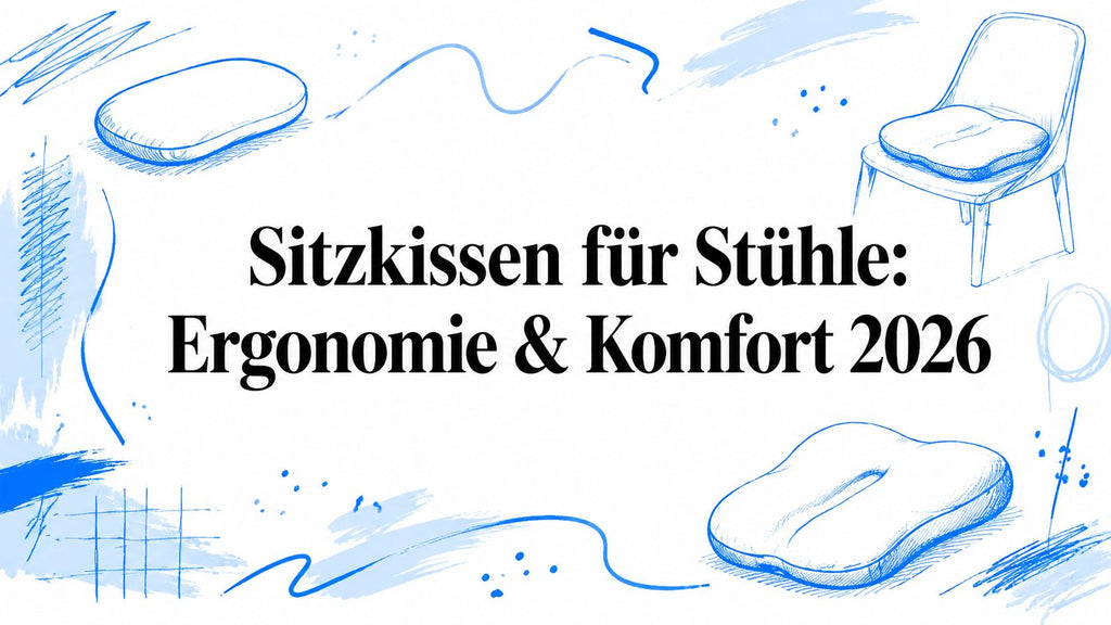 Sitzkissen für Stühle: Ergonomie & Komfort 2026