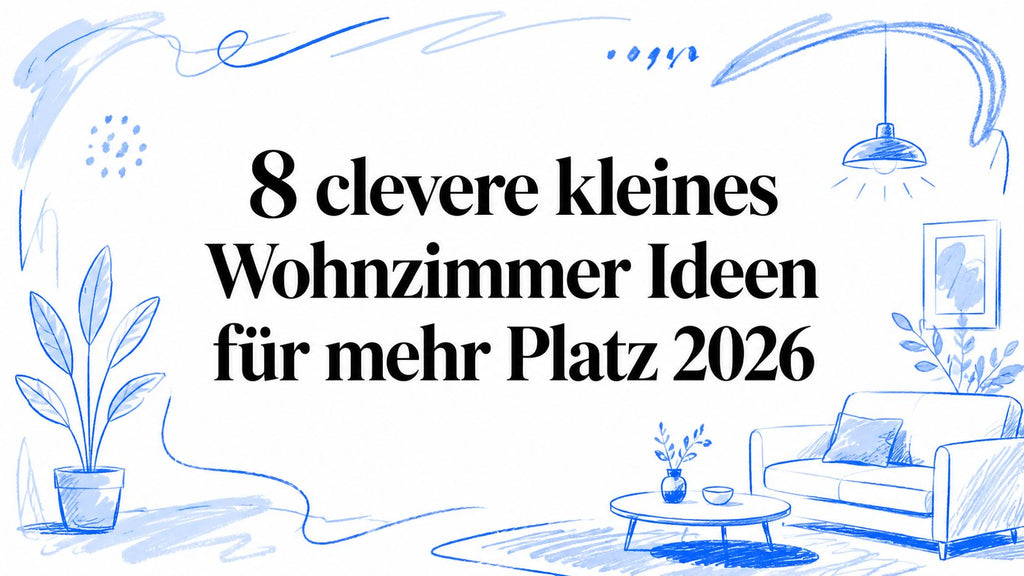 8 clevere kleines Wohnzimmer Ideen für mehr Platz 2026
